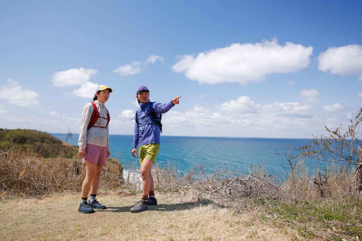 命をかけて物資を運んだ北前船。己の才覚しだいで千両を稼ぎ出したロマンに思いを馳せながら走れば、トレイルの景色も違ったものに見えてくる。