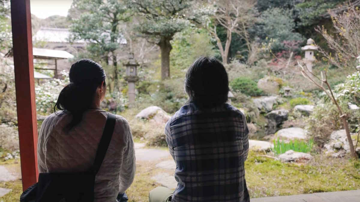 季節を感じながら縁側でのんびり